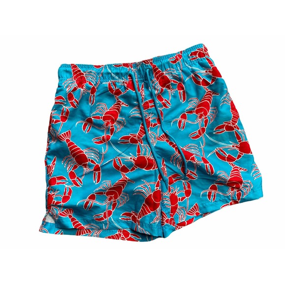 Jake Austin Other - Jake Austin Swim Trunks Shorts Lobster Print
